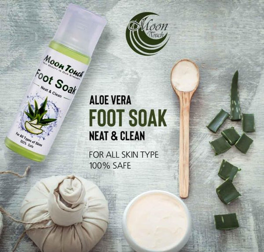 Aloe Vera Foot Soak – 100ml | Moon Touch | Best Quality Foot Soak - velvetglow