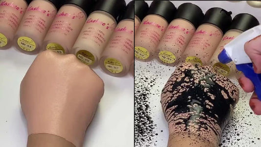 Kashee’s Flawless Trio – High-Coverage Foundation, Concealer & Pro Brush