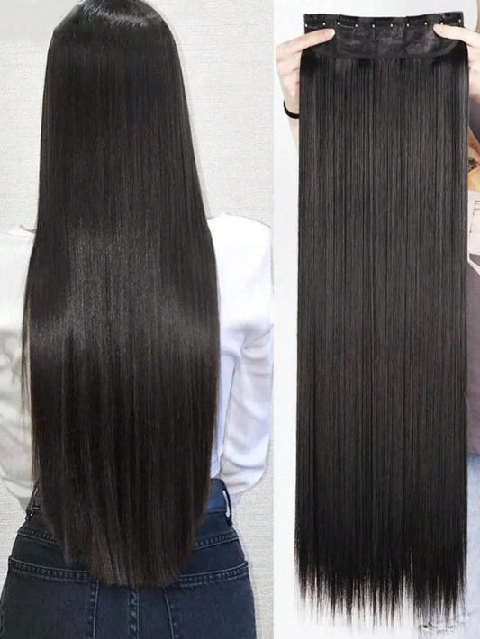 Elegant Hair Extension With Hair Clip | Best Hair Extention For Women’s & Girls - velvetglow