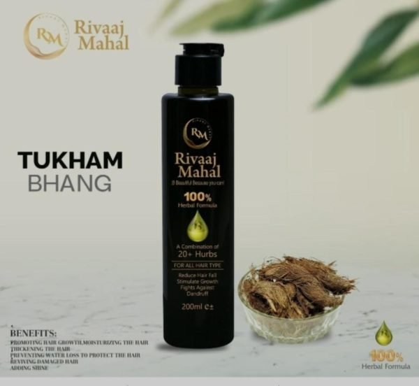 Rivaaj Hair Oil Hair Food Organic Hair Problem Solution 200 Ml | Best Quality Hair Food Oil - velvetglow