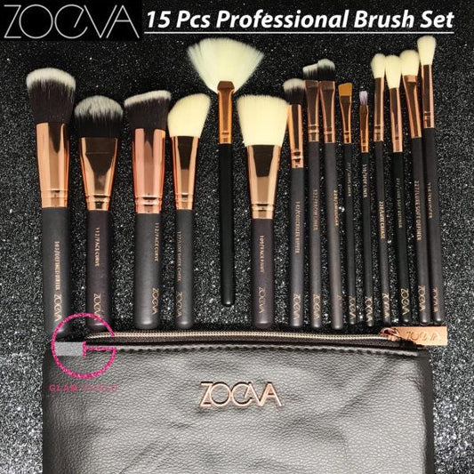 Zoeva 15 Pcs Premium Brush Set Elevate Your Makeup Game Today